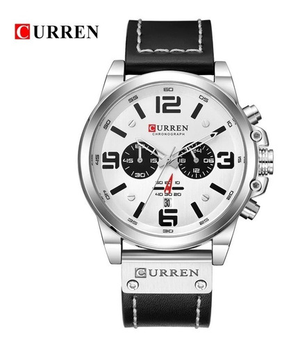 Relógio Masculino Original Curren Multifuncional + Brinde