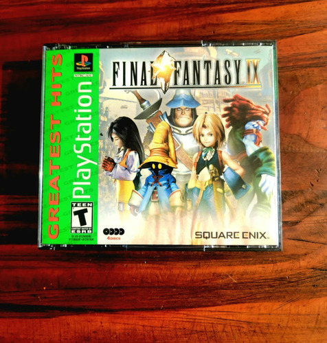 Final Fantasy Ix Greatest Hits Ps1 Play 1 Psx Psone