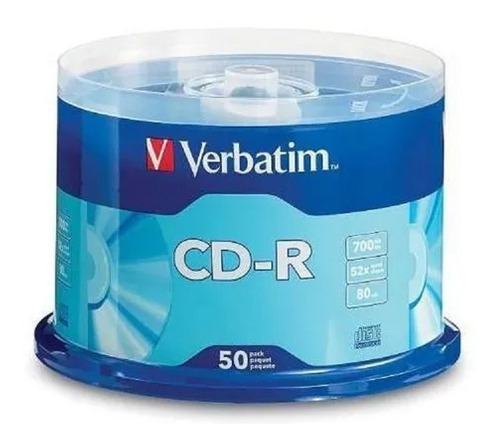 Verbatim #97488 Disco Compacto Cd-r 52x 80min 700 Mb C/50