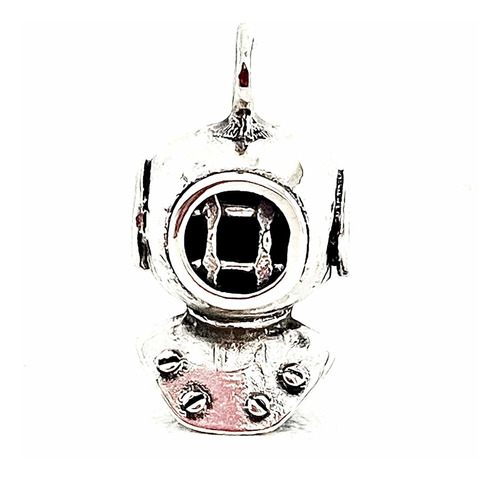 Dije Escafandra De Plata Chica. Sg- Joyería