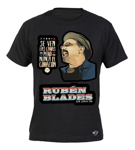 Polera Estampada Rubén Blades