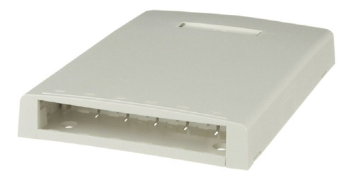 Caja Mini-com De 6 Puertos Panduit Cbxf6iw-ay Stp Utp Fiber