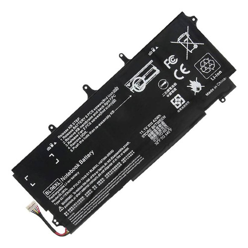 Bateria Para Hp Bl06xl 42wh 11.1v 6 Celdas 1040 G0 G1 G2 Int