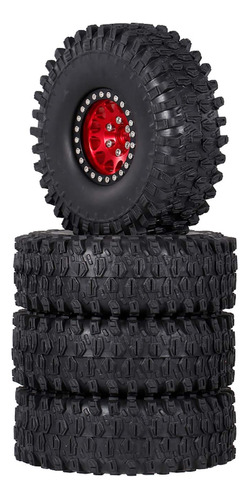Neumáticos De Goma Rc, 4 Piezas, 1.9 Pulgadas, 1/10, Crawler