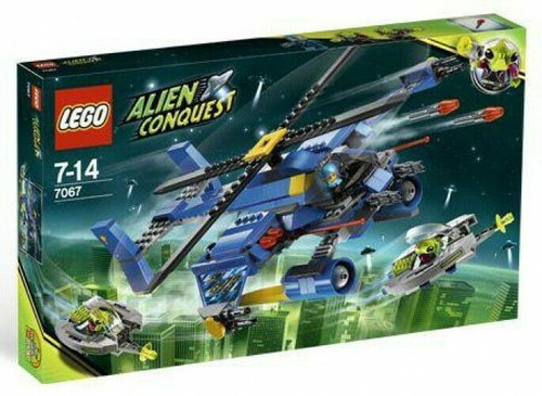 Helicoptero Encounter Lego: Espacio 7067 Y Lego 7051 Alien 