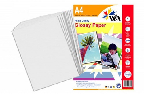 Papel Fotográfico A4 180grs X 20 Uds Diginet Color Blanco