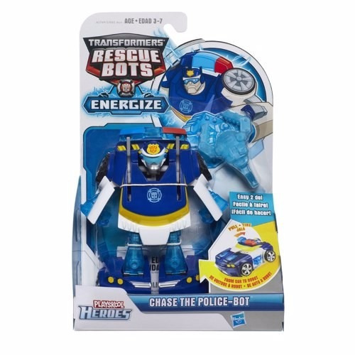 Chase The Police Bot Transformes Policía Hasbro A2769 Rescue