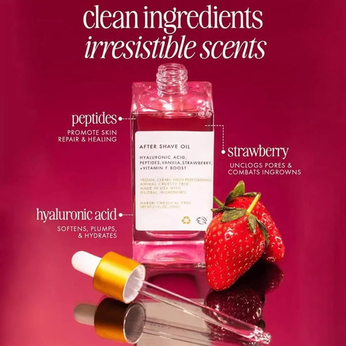 Aceite After Shave Para Mujeres Piel Suave, Aceite After Sha