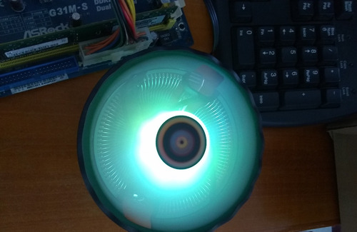 Fan Cooler De Cpu Rgb, Ds 1900rpm, 120mm Nuevo!