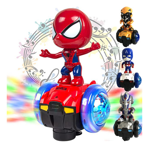Brinquedos Robóticos Dançando Do Homem-aranha Com Luzes Inte