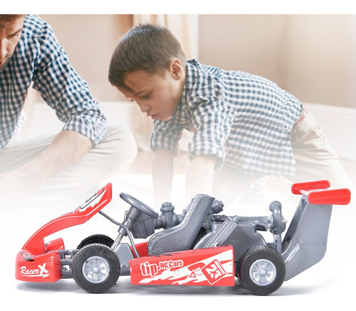/ 1:32 Escala De Aleación Modelo De Coche De Alta Go-kart