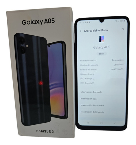 Celular Samsung Galaxy A05 (Usado)
