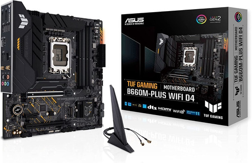 Motherboard Asus Tuf Gaming B660m-plus Wifid4 Lga 1700 Nueva