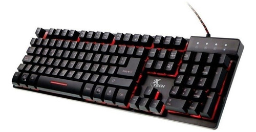 Teclado Gamer Xtech Xtk-520s En Español