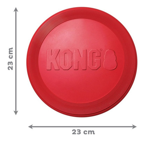 Imagen 2 de 8 de Kong Flyer Classic ( Frisbee ) - Large 23 Cm