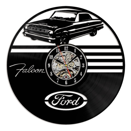 Reloj Ford Falcon Vinilo Ideal Regalo Lleva El 2do Al 20%off