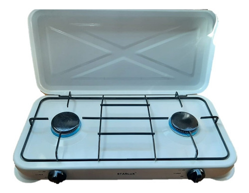 2 Gas 0016 Cocinilla Encimera Portátil 2 Quemador Camping 2 Gas 0016 Cocinilla Encimera Portátil 2 Quemador Camping
