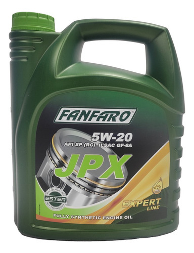 Fanfaro Full Sintetico Aceite De Motor Gasolina Api Sp / ...