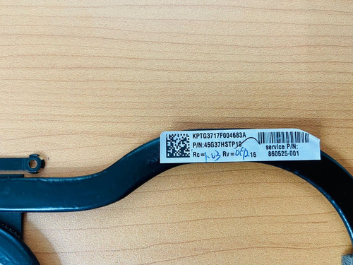 Imagen 3 de 3 de Disipador De Calor Para Hp Serie Omen 17-w 45g37hstp10