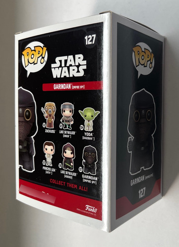 Funko Pop Garindan Empire Spy 127 Exclusivo Star Wars Galact