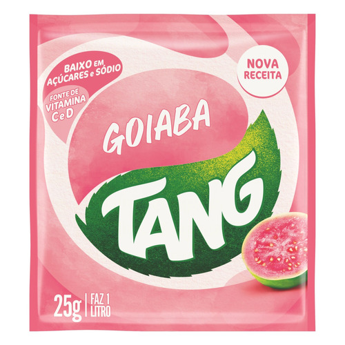 Suco de goiaba  Tang em pó sem glúten 25 g 