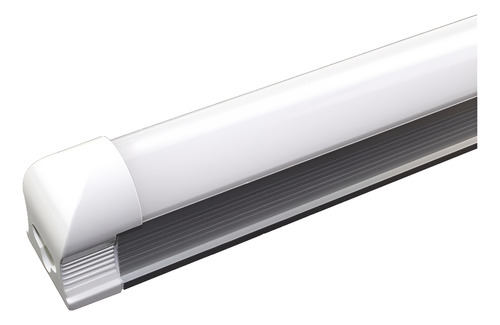Tubo Led Con Base Canoa 18w T8 120cm Luz Fria / 003071