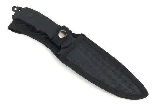 Cuchillo Tactico Militar Pesca Negro