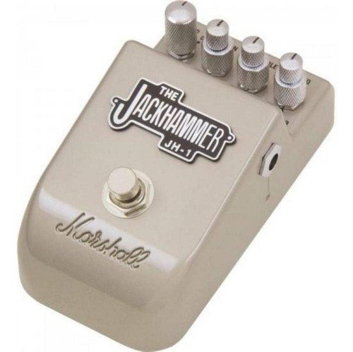 Pedal de guitarra Marshall Jackhammer Jh-1 Distortion en color beige