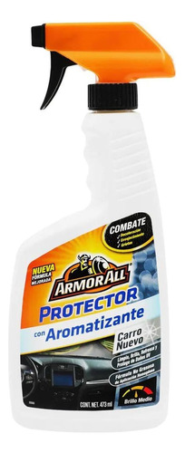6 Protector Coche Spray Armor All Aroma Carro Nuevo 473ml