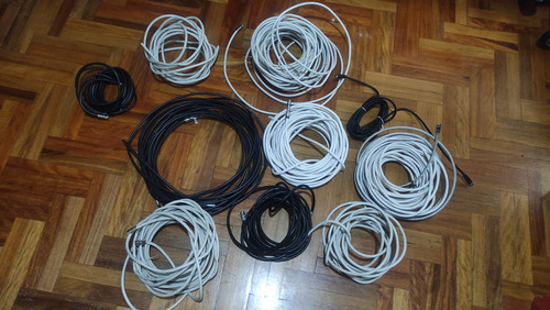 Cable Coaxial Usado Ponchado De Venta