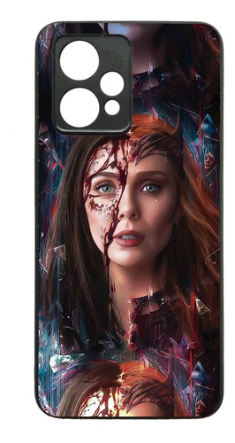 Funda Protector Case Realme 9  Wanda Vision Escarlata Marvel