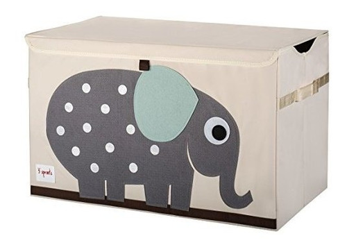 Cofre De 3 Brotes De Juguete, Elefante, Gris