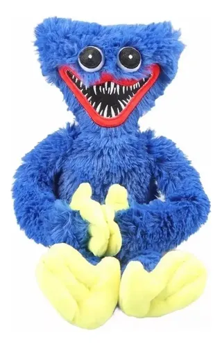 Zc Huggy Wuggy Plush Poppy Playtime Blue 40 Cm Premium. | MercadoLivre