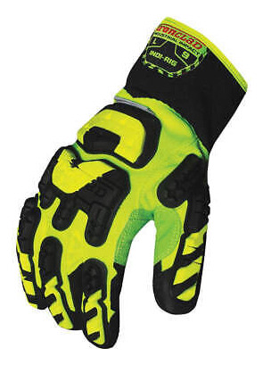 Ironclad Indi-rig-02-s Impact Resistant Gloves,s/7,10-1/ Ggw