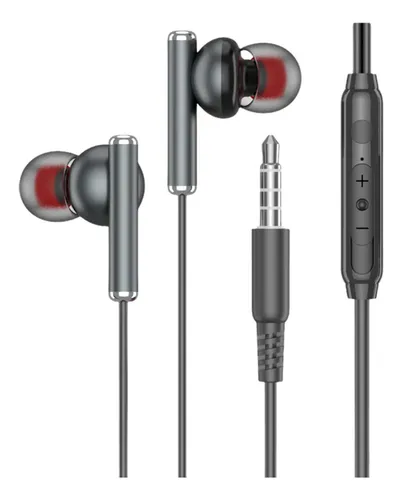 Audifonos Alambricos Pzx 1530 Color Negro
