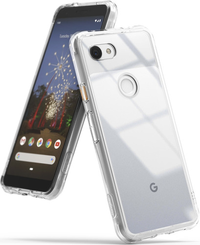 Funda Google Pixel 3a Fusion + Vidrio Templado Ringke + Env#