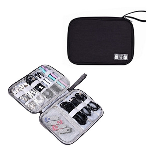 Organizador Cables Viaje Valija Mouse Notebook Usb Pendrive