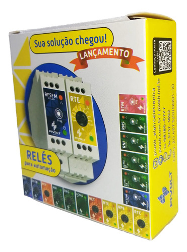 Relé De Comando À Distância Rcmdnf Inteligente Pivolt 220v