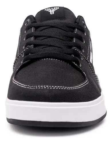 Zapatilla Fallen Patriot Black/white - Cupsole Vegan