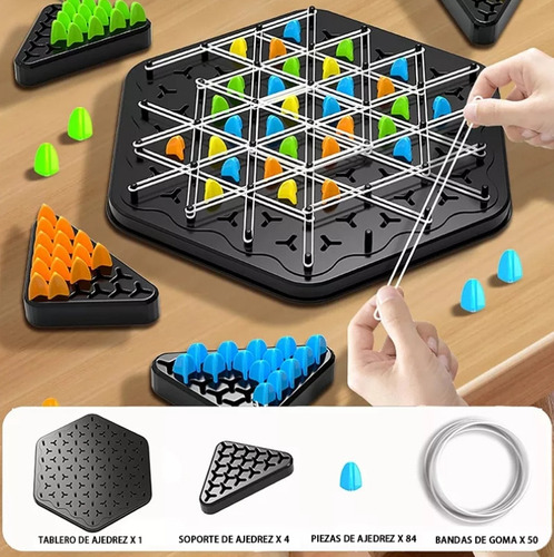 Triángulo De Interactivo Juguetes Mesa Juego Goma
