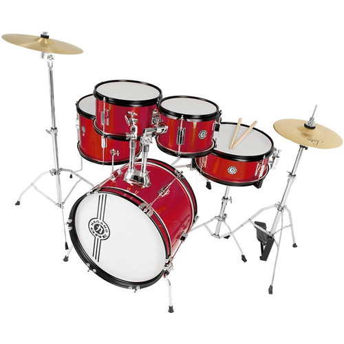 Bateria Nagano One Drum Red Metalic Bumbo 16 Cor Vermelho