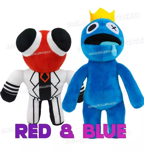 Roblox Rainbow Friends 30cm Azul Monstro Amarelo Macio Pelúcia