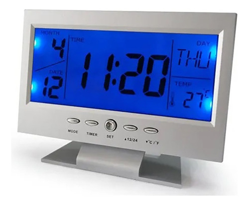 Reloj Despertador Digital Pantalla Lcd Led Ds-8082