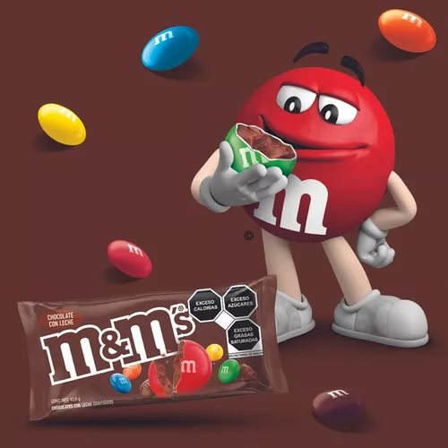 Chocolate con leche M&Ms confitados 43.8 g