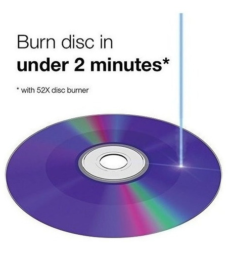 Imagen 3 de 7 de Verbatim Cd-r 700mb 52x White Inkjet Hub Disco De Medios Gra