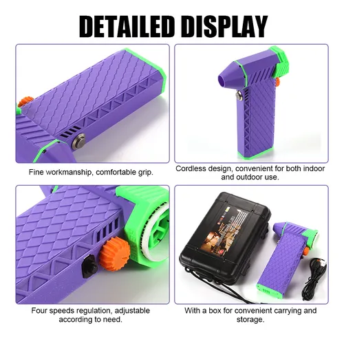 Secador De Polvo Para Coche, Exterior, Portátil, Ventilador