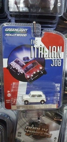 1967 Austin Mini Cooper S 1275 Mki Blan The Italian Job 1/64