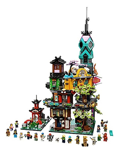 Lego Ninjago Ninjago City Gardens 71741 Kit De Construcción;