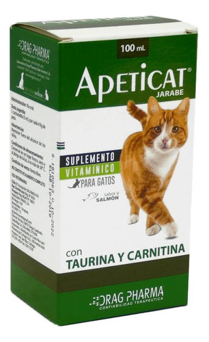 Apeticat Suplemento Vitaminico Para Gatos 100 Ml 
