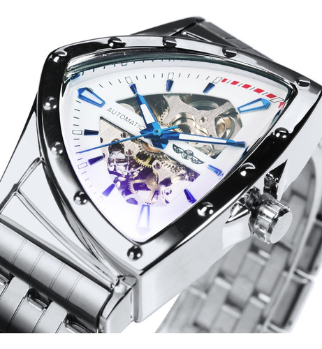 Reloj Automático Winner Skeleton For Hombre Yy